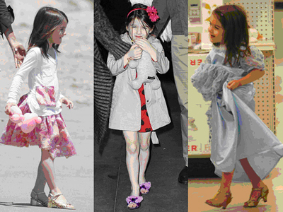 Самая модная малышка Голливуда и ее коллекция обуви